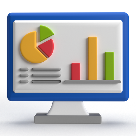 Analytique  3D Icon