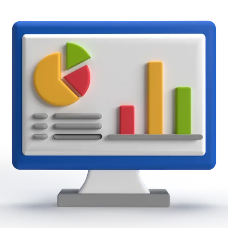 Analytique  3D Icon