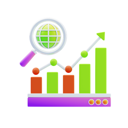 Analyse des mégadonnées  3D Icon