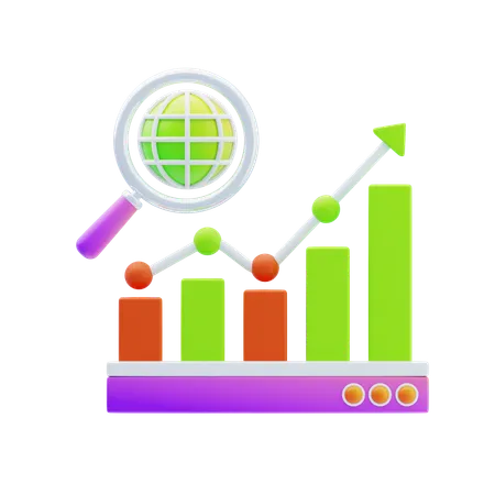 Analyse des mégadonnées  3D Icon