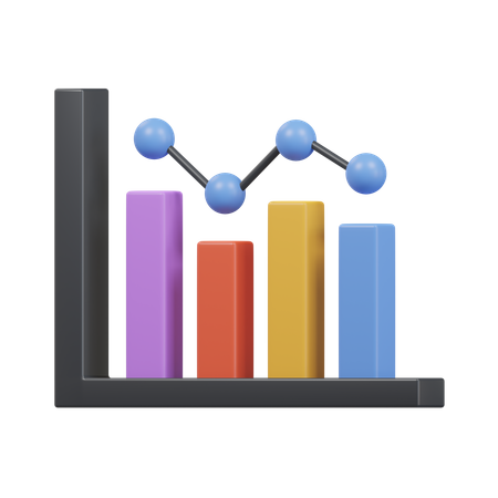 Analyse commerciale  3D Icon