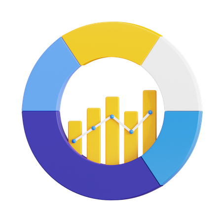 Analyse commerciale  3D Icon