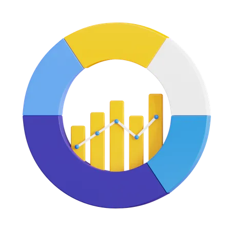 Analyse commerciale  3D Icon