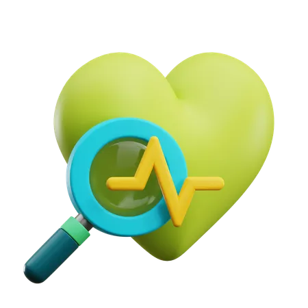 Analyse cardiaque  3D Icon