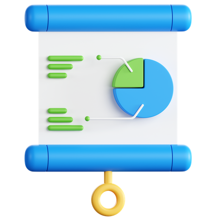 Analyse commerciale  3D Icon