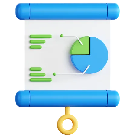 Analyse commerciale  3D Icon