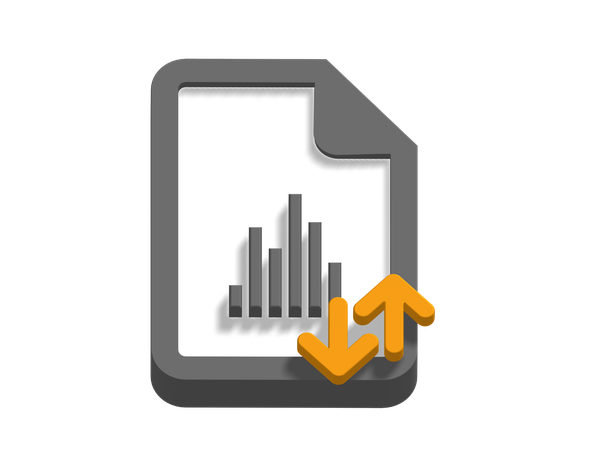 Données d'analyse commerciale  3D Icon