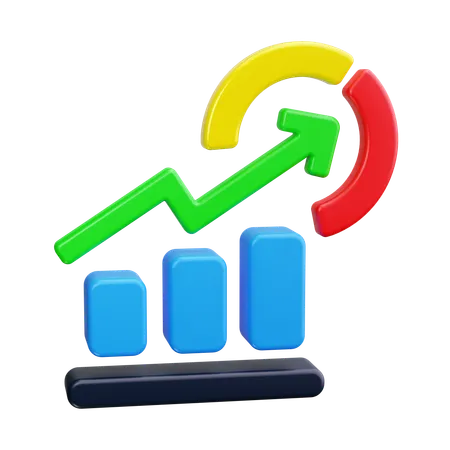 Analyse commerciale  3D Icon