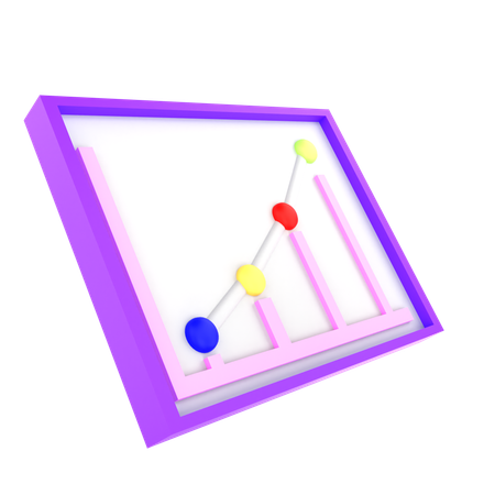 Analyse commerciale  3D Icon