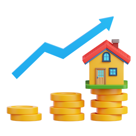 Analyse des investissements  3D Icon