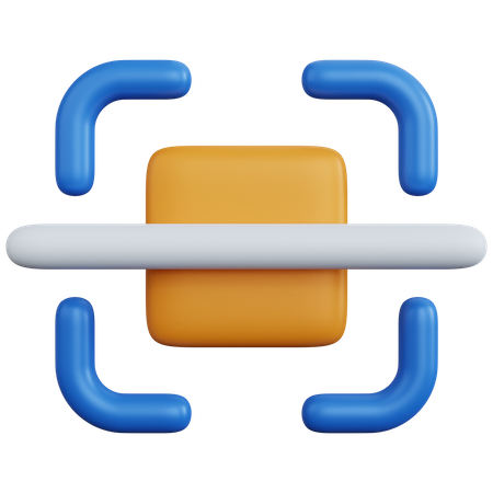 Analyse de code à barres  3D Icon