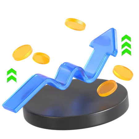 Analyse de la croissance  3D Illustration