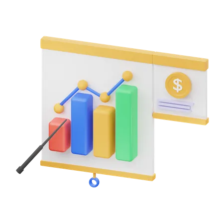 Analyse de la croissance  3D Illustration