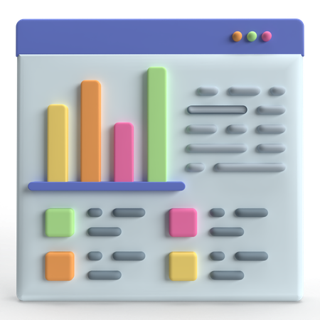 L'analyse des données  3D Icon