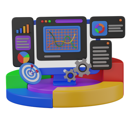 L'analyse des données  3D Icon