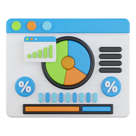 L'analyse des données  3D Icon