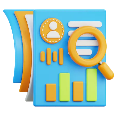 L'analyse des données  3D Icon