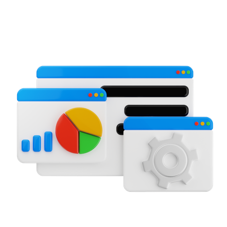 L'analyse des données  3D Icon