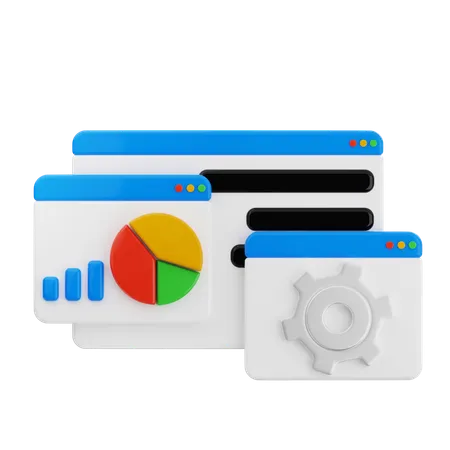 L'analyse des données  3D Icon