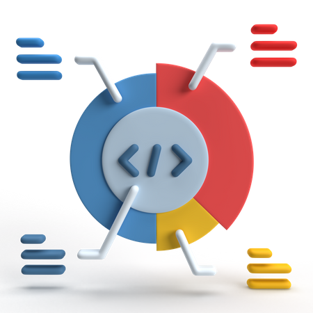 Analyse des données  3D Icon