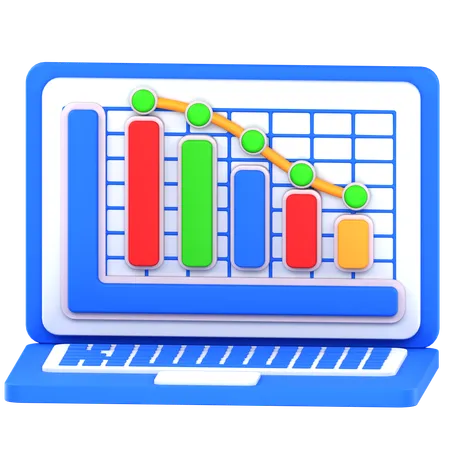 Tableau d'analyse des données  3D Icon