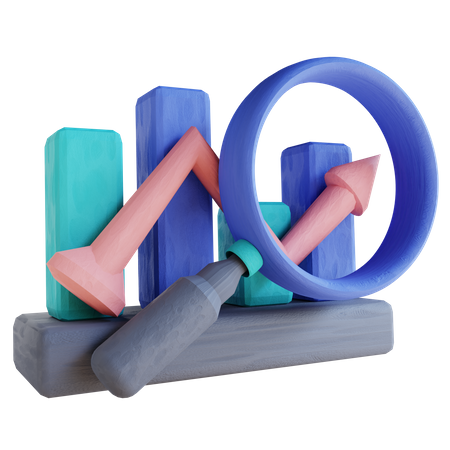 Analyse de la croissance  3D Icon