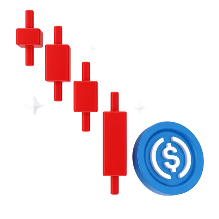 Analyse monétaire  3D Icon