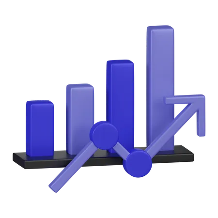 Analyse de marché  3D Icon