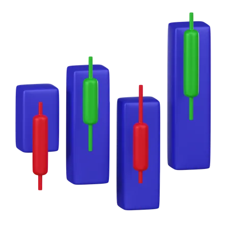 Analyse de marché  3D Icon