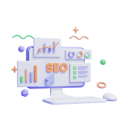 Analyse SEO  3D Icon