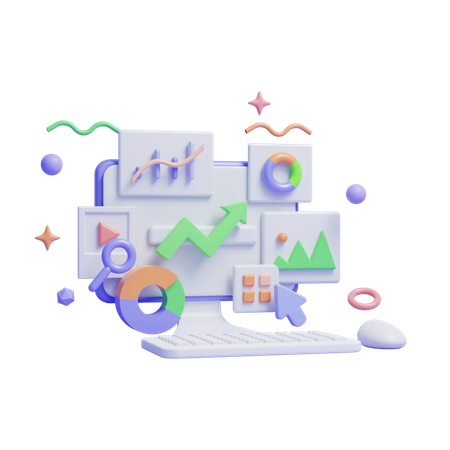 Analyse SEO  3D Icon