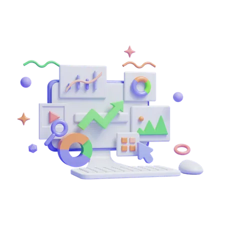 Analyse SEO  3D Icon