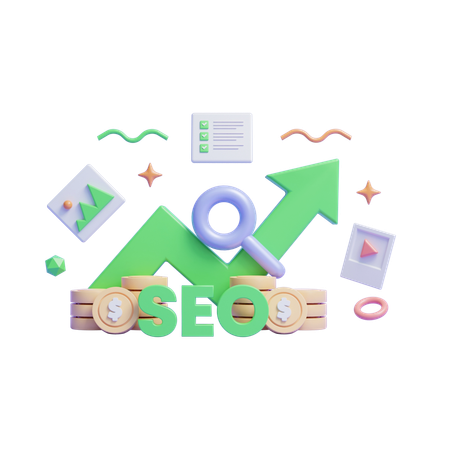 Analyse SEO  3D Icon