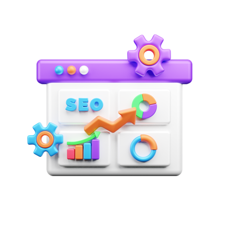 Analyse SEO  3D Icon