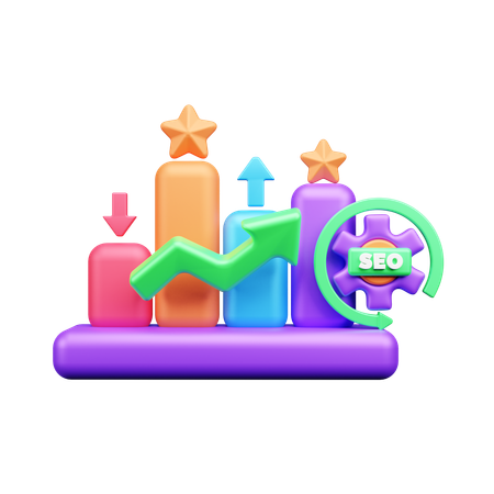 Analyse SEO  3D Icon