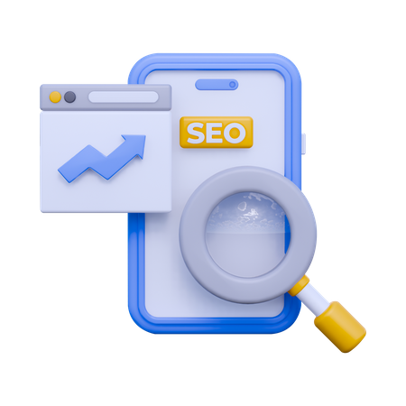 Analyse SEO  3D Icon