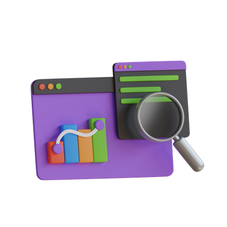 Analyse SEO  3D Icon