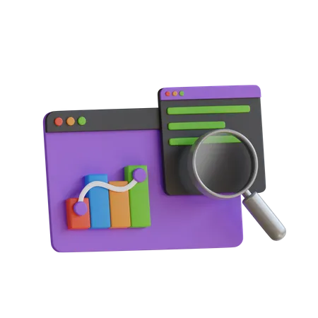 Analyse SEO  3D Icon