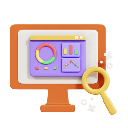 Analyse SEO  3D Icon