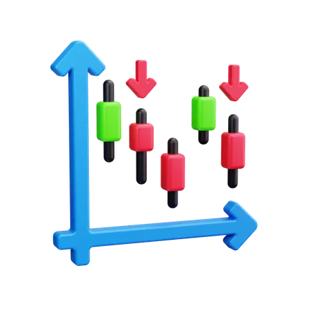 Analyse commerciale  3D Icon