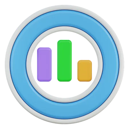 Analysediagramm  3D Icon