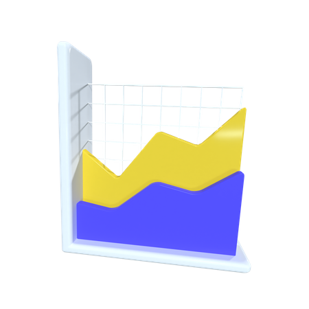 Analysediagramm  3D Illustration