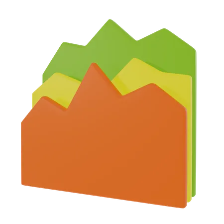 Analysediagramm  3D Icon