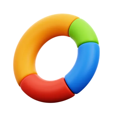 Analytics-Diagramm  3D Icon