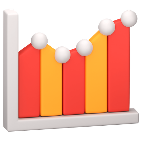 Analytics-Diagramm  3D Icon