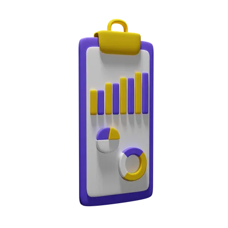 Analysediagramm  3D Icon