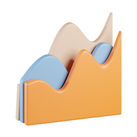 Analytics-Diagramm  3D Icon