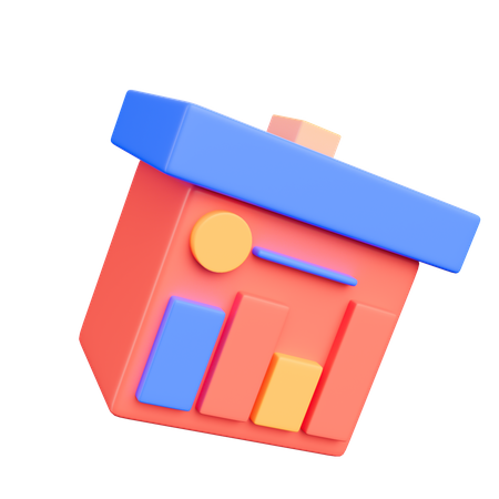 Analysediagramm  3D Icon