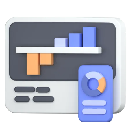 Analysediagramm  3D Icon