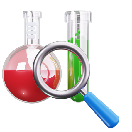 Analyse en laboratoire  Icône 3D